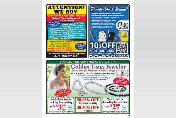 Claremont/Upland Quarterly Magazine – Page 13