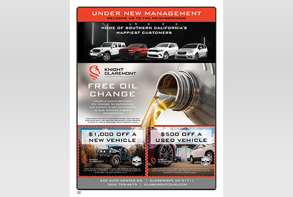 Claremont/Upland Quarterly Magazine – Page 22