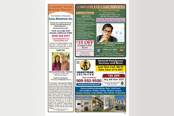 Claremont/Upland Quarterly Magazine – Page 21