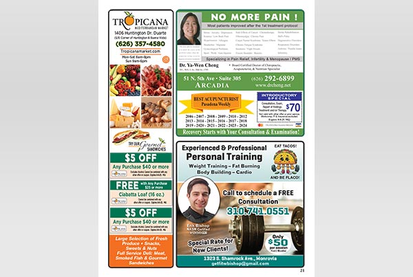 Monrovia Quarterly Magazine – Page 21