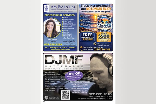 Monrovia Quarterly Magazine – Page 12