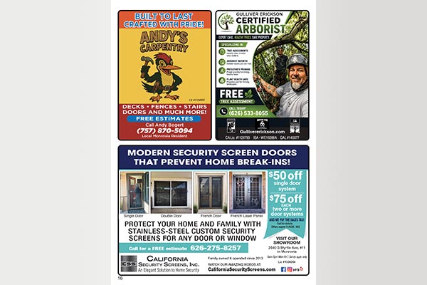 Monrovia Quarterly Magazine – Page 16