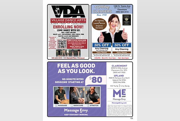 Claremont/Upland Quarterly Magazine – Page 13