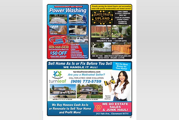 Claremont/Upland Quarterly Magazine – Page 17
