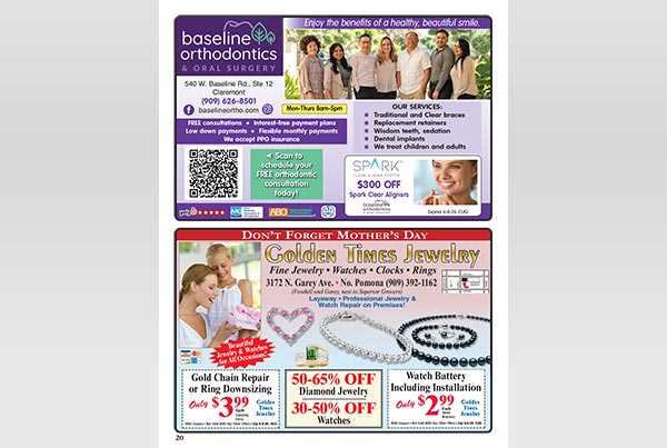 Claremont/Upland Quarterly Magazine – Page 20