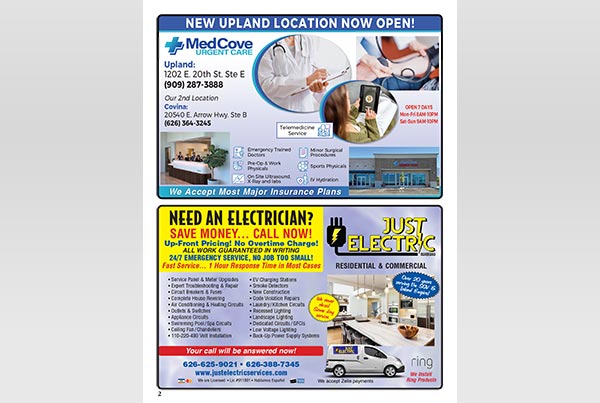 Claremont/Upland Quarterly Magazine – Page 2