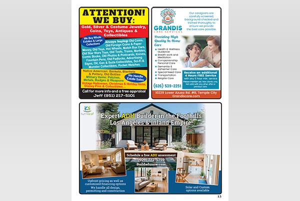 Claremont/Upland Quarterly Magazine – Page 13