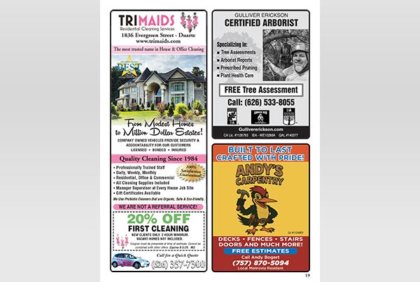 Monrovia Quarterly Magazine – Page 19