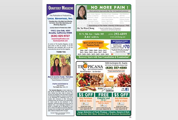 Monrovia Quarterly Magazine – Page 21
